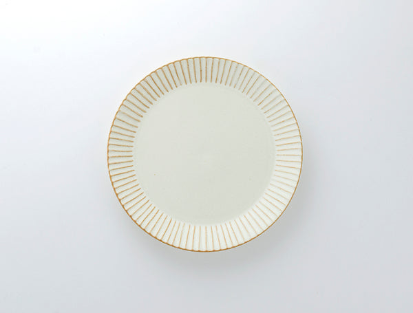 Shinogi - white (22cm) -set of 6 plates