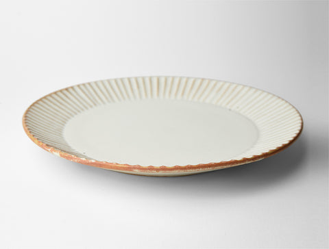 Shinogi - white (22cm) -set of 6 plates